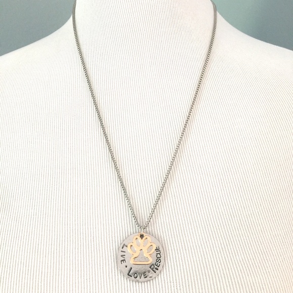 Live, Love, Rescue Necklace - Picture 7 of 8